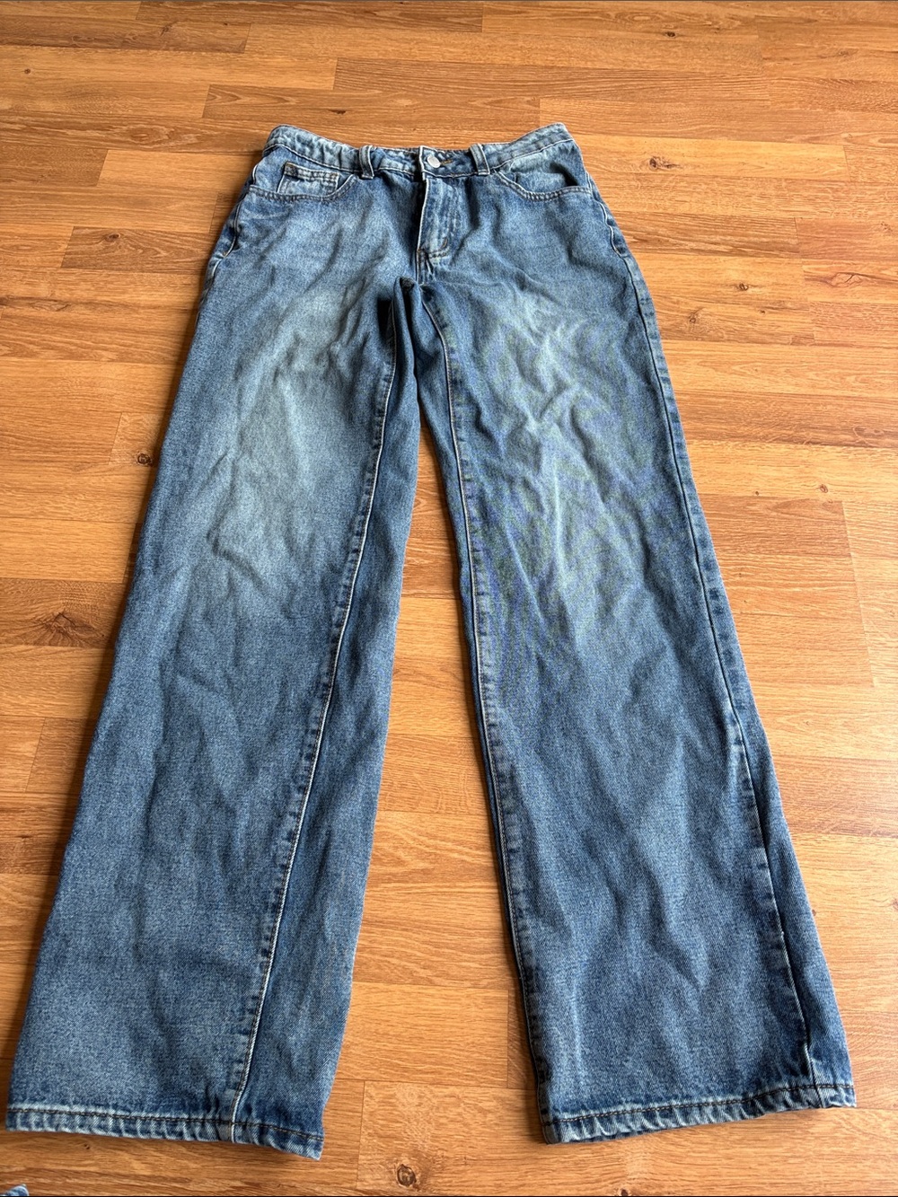 Blue Straight-Leg Jeans Tall